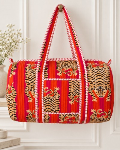 Jungle print quilted cotton - quilted,