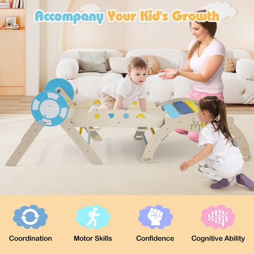 Indoor wooden baby triangle - wooden,