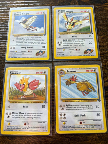 Pokemon tcg wotc koga pidgey - tcg,