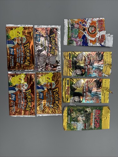 Vintage pokemon empty pack - vintage,