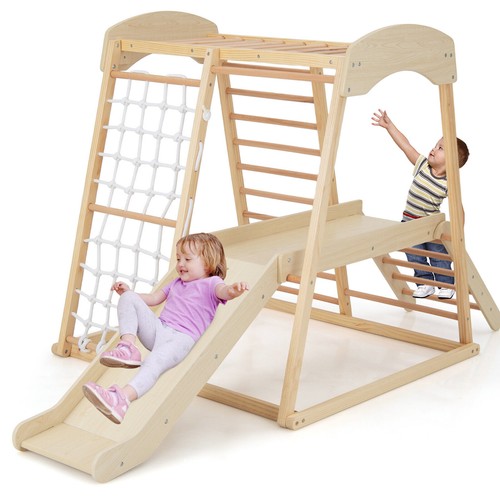 Wooden jungle gym - 6,