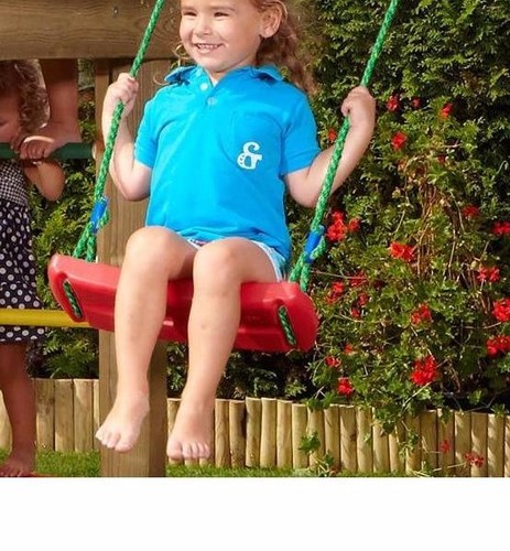 Red swing seat - , kit