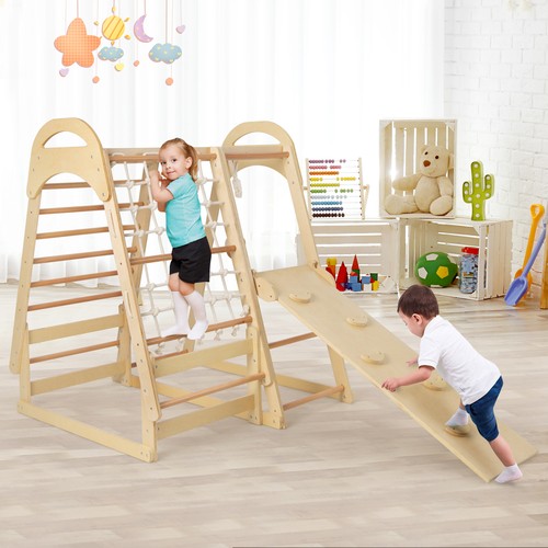 Climber playset with slide - playset,