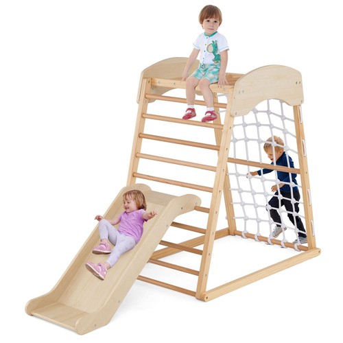 Jungle gym wooden - 6-in-1,