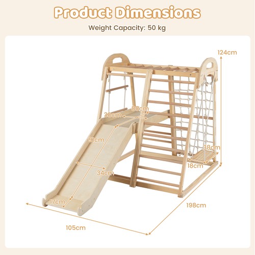 Wooden jungle gym kids - wooden,