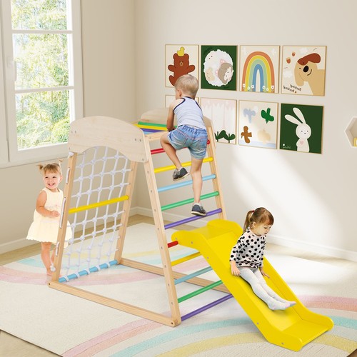 Jungle gym wooden - 6-in-1,