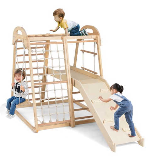 Jungle gym wooden - gym,