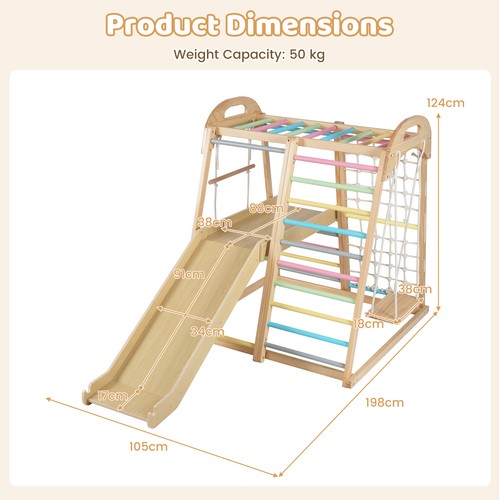 Wooden jungle gym kids - wooden,
