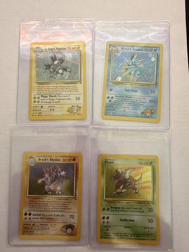 Vintage holo pokemon cards - holo,